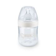 Biberon Nuk Nature Sense 150 Ml Tetina Silicon Orificiu S 0-6 luni ERFMAR-N7499
