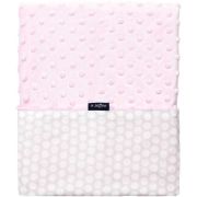 Paturica bebelusi Minky 75x100 Womar Zaffiro AN-MK-01 BBJAN-MK-01_Roz/Gri Deschis