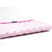 Paturica bebelusi Minky 75x100 Womar Zaffiro AN-MK-01 BBJAN-MK-01_Roz/Gri Deschis