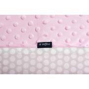 Paturica bebelusi Minky 75x100 Womar Zaffiro AN-MK-01 BBJAN-MK-01_Roz/Gri Deschis