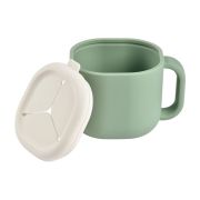 Recipient silicon pentru gustari Beaba Sage Green ERFB913564