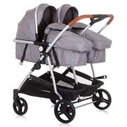 Carucior gemeni chipolino duo smart 3 in 1 graphite hubst-kbds02302gt