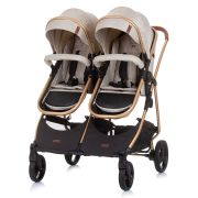 Carucior gemeni chipolino duo smart 3 in 1 sand hubst-kbds02303sa