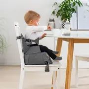 Inaltator de scaun pentru bebelusi 6-36 luni, transportabil, din plastic reciclat, Reer Growing Booster Seat 85041