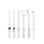 Irigitor bucal multifunctional pentru curatare si masaj haxe hx722, 10 niveluri de intensitate, 5 duze, presiune 30 -110 psi, rezervor 600 ml lvtkhx722
