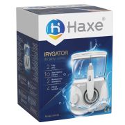 Irigitor bucal multifunctional pentru curatare si masaj haxe hx722, 10 niveluri de intensitate, 5 duze, presiune 30 -110 psi, rezervor 600 ml lvtkhx722