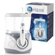 Irigitor bucal multifunctional pentru curatare si masaj haxe hx722, 10 niveluri de intensitate, 5 duze, presiune 30 -110 psi, rezervor 600 ml lvtkhx722