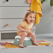 Olita pentru copii, Potti, Skiddou, cu spatar, Wild climber, Olive - JEMsk_2090015BIS