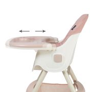 Scaun de masa 2 in 1 Juju Eat&Smile, Pink JUJJU1027-Pink