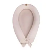 Suport De Dormit Babynest 2in1 Bara Protectie Patut Premium In Sepia Rose By Babysteps, 95x53 Cm Pjb489641