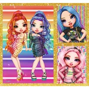 PUZZLE TREFL 10IN1 RAINBOW HIGH PAPUSILE FASHION VIV96000