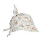 Sepcuta De Soare 6 Luni - 6 Ani Reglabila Din Bambus Cu Cozoroc Pentru Protectie, Boho Pjb601350