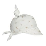 Sepcuta De Soare 6 Luni - 6 Ani Reglabila Din Bambus Cu Cozoroc Pentru Protectie, Pene Pjb601367