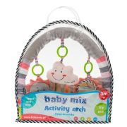 Arcada universala cu jucarii din plus, Pentru landou, Carucior, Scaun de masa, Patut, Baby Mix, Cloud BYN45090
