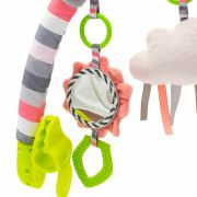 Arcada universala cu jucarii din plus, Pentru landou, Carucior, Scaun de masa, Patut, Baby Mix, Cloud BYN45090
