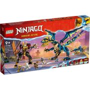 LEGO NINJAGO DRAGONUL STIHIE VS ROBOTUL IMPARATESEI 71796 VIVLEGO71796