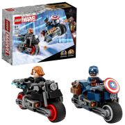 LEGO SUPER HEROES MOTOCICLETELE LUI BLACK WIDOW SI CAPTAIN AMERICA 76260 VIVLEGO76260
