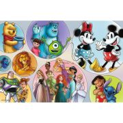 PUZZLE TREFL PRIMO SUPER SHAPE XXL 160 DISNEY 100 LUMEA DISNEY VIV50033