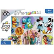PUZZLE TREFL PRIMO SUPER SHAPE XXL 160 DISNEY 100 LUMEA DISNEY VIV50033