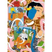 PUZZLE TREFL UFT VELVET 500 MODA FEMININA VIV37423