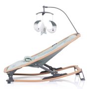 Scaunel balansoar chipolino velvet aloe wood hubshevl02303al