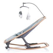 Scaunel balansoar chipolino velvet sky wood hubshevl02304sk