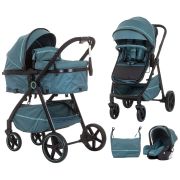 Carucior chipolino misty 3 in 1 aloe hubst-kkmt02304al