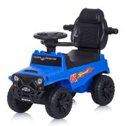 Masinuta de impins chipolino safari blue cu maner si copertina hubrocsaf02105bl