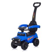 Masinuta de impins chipolino safari blue cu maner si copertina hubrocsaf02105bl