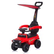 Masinuta de impins chipolino safari red cu maner si copertina hubrocsaf02102re