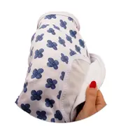 Paturica infasat bumbac Blue Flower Sevibebe BBKSEV_118-170