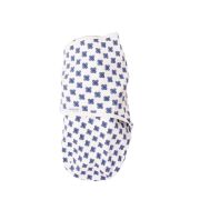 Paturica infasat bumbac Blue Flower Sevibebe BBKSEV_118-170