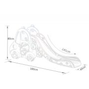 Tobogan MyKids masina cu cos de baschet OM002 Blue 00086331