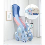 Tobogan MyKids masina cu cos de baschet OM002 Blue 00086331