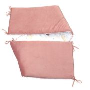 Aparatoare Laterala Patut, 2 Fete, Sweet Velvet Rose, 180 X 35 Cm Pjb84543