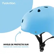 Casca protectie Yvolution 44-52 cm Blue ERFYV-YA21B9