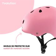 Casca protectie Yvolution 44-52 cm Pink ERFYV-YA21P9