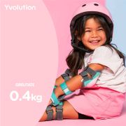 Casca protectie Yvolution 44-52 cm Pink ERFYV-YA21P9