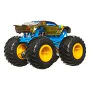 HOT WHEELS MONSTER TRUCK CAMION NIGHT SHIFTER CU CULORI SCHIMBATOARE SCARA 1:64 VIVMTHGX06_HNW06