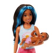 PAPUSA BARBIE MAMICA BRUNETA CU BEBELUS VIVMTFHY97_HJY34