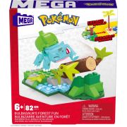 POKEMON MEGA SET DE CONSTRUCTIE PADUREA LUI BULBASAURUS VIVMTHDL75_HDL77