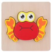 Puzzle din lemn Marionette Crab 5 piese ERFED68040-CRA