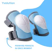 Set 6 protectii sport Yvolution 3-5 ani Blue ERFYV-YA23B0