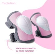 Set 6 protectii sport Yvolution 3-5 ani Pink ERFYV-YA23P0