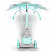 Trotineta 3 in 1 cu roti cu led ricokids buggy 765301 - mint edeedi765301