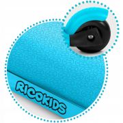 Trotineta 3 in 1 cu roti cu led ricokids buggy 765302 - albastru edeedi765302