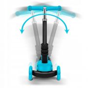 Trotineta 3 in 1 cu roti cu led ricokids buggy 765302 - albastru edeedi765302