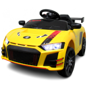 Masinuta electrica cu telecomanda si functie de balansare cabrio a1 r-sport - galben (varsta 1-4 ani) edeedia1galben