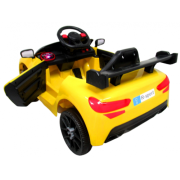 Masinuta electrica cu telecomanda si functie de balansare cabrio a1 r-sport - galben (varsta 1-4 ani) edeedia1galben