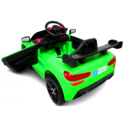 Masinuta electrica cu telecomanda si functie de balansare cabrio a1 r-sport - verde (varsta 1-4 ani) edeedia1verde